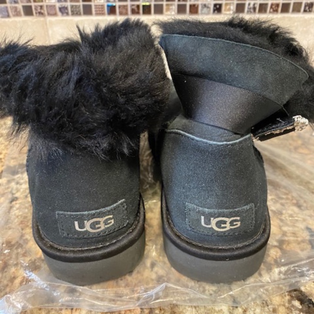 Black Mini Ugg Boot - image 2